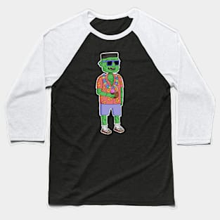 Summer Frankenstein Baseball T-Shirt